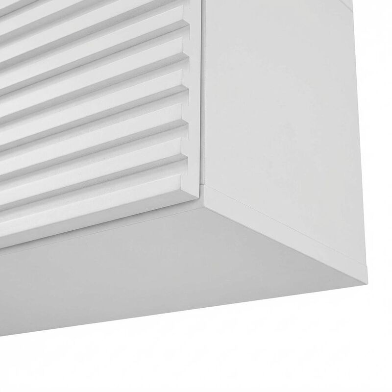 Wall Mount Wood Office Desk in Modern Design for Computer Workstations image number 2