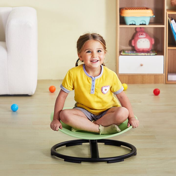 Kids Swivel Chair 220 LBS Capacity Sensory Spinning Seat with Base