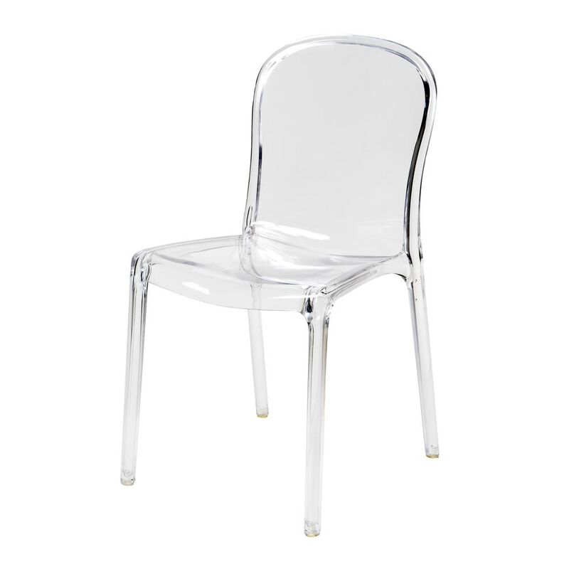 CSP Commerical Seating Products Clear Genoa Chairs