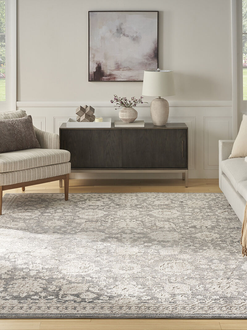 Eco Cycle ECY02 Charcoal 9' x 12' Rug