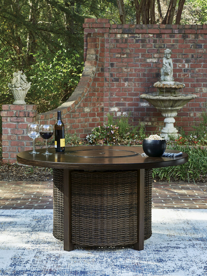Drakes Beach Outdoor Fire Pit Table image number 2