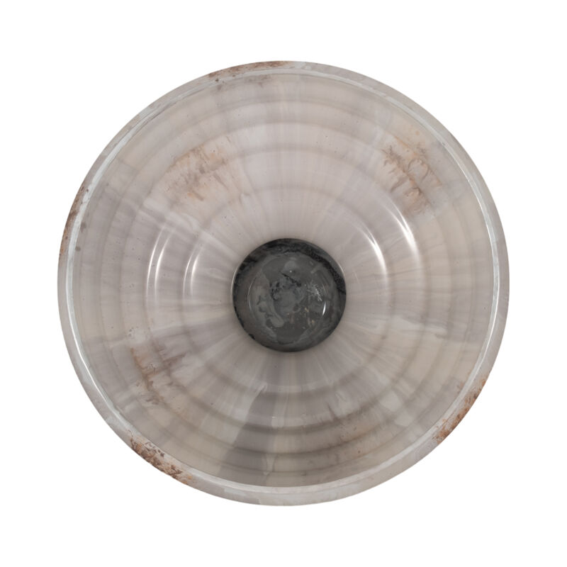 9" Glass Pedestal Bowl image number 4
