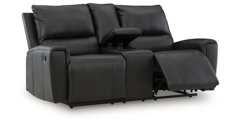 Danemere Reclining Loveseat with Console image number 5