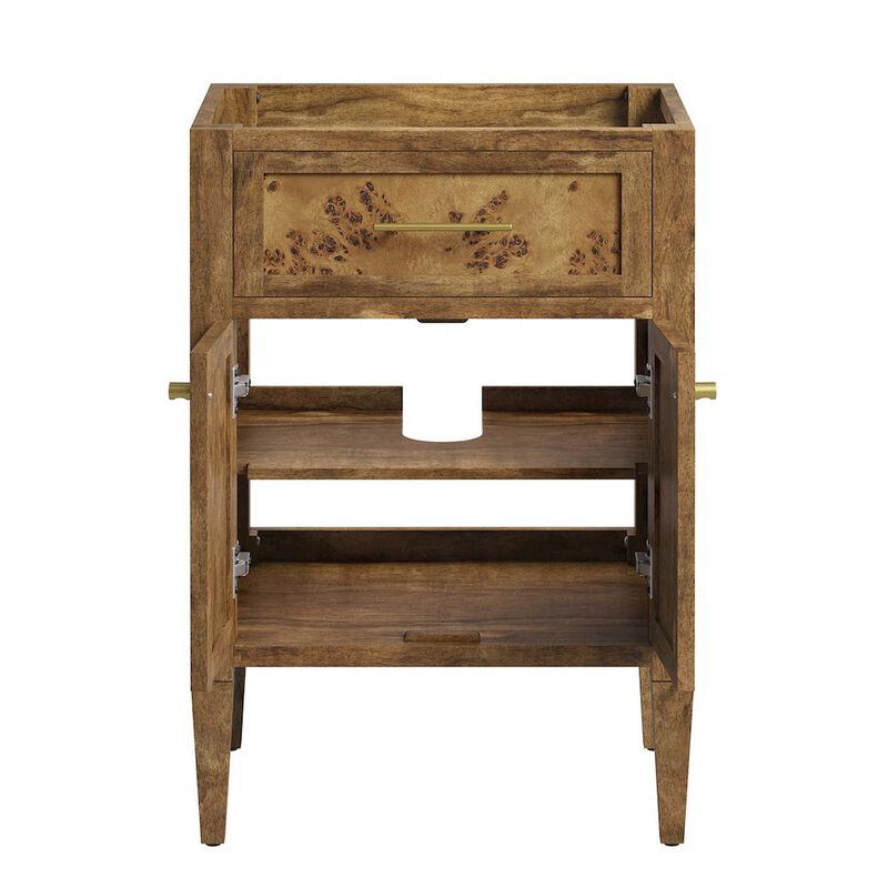 Modway Elysian 24 Wood Bathroom Vanity Cabinet (Sink Basin Not Included) image number 3