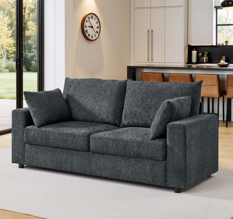Nenwer Modern Upholstered Loveseat
