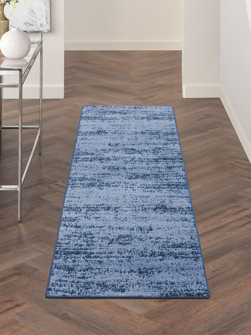 Nourison Essentials NRE03 Denim 2' x 4' Rug