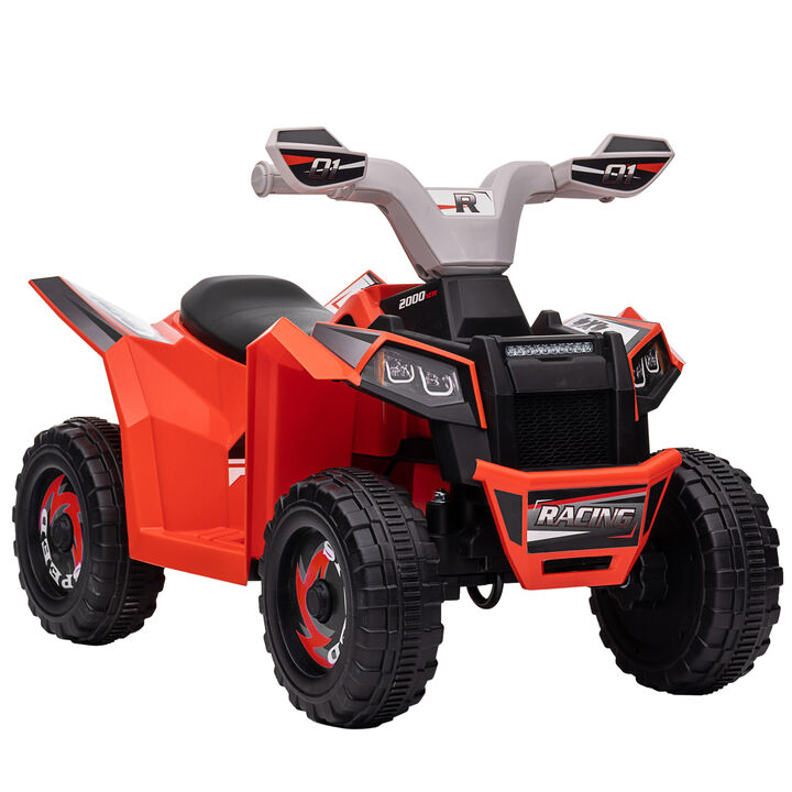 BreeBe 6V Electric Toy Car with Forward Backward, Wear-Resistant Wheels