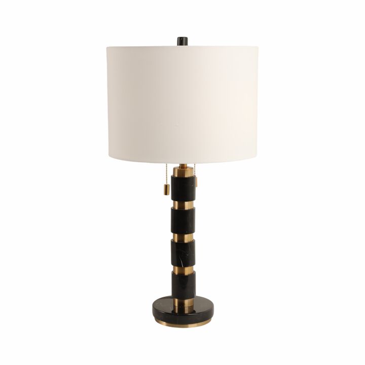 27x14" Stacked Marble Lamp