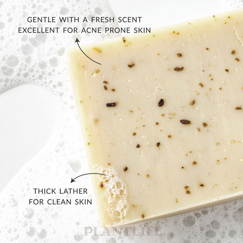Plantlife Bar Soap - Rosemary Tea Tree 3 Pack image number 3