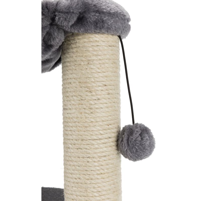 TRIXIE Baza Grande Plush & Sisal Cat Tree, Cat Condo and Hammock, Cat Toy image number 6