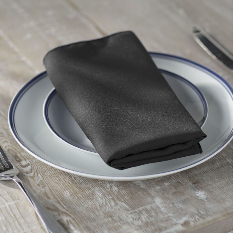 Polyester Poplin Cloth Napkins 18 by 18 Inch, Pack of 10 for Parties image number 1