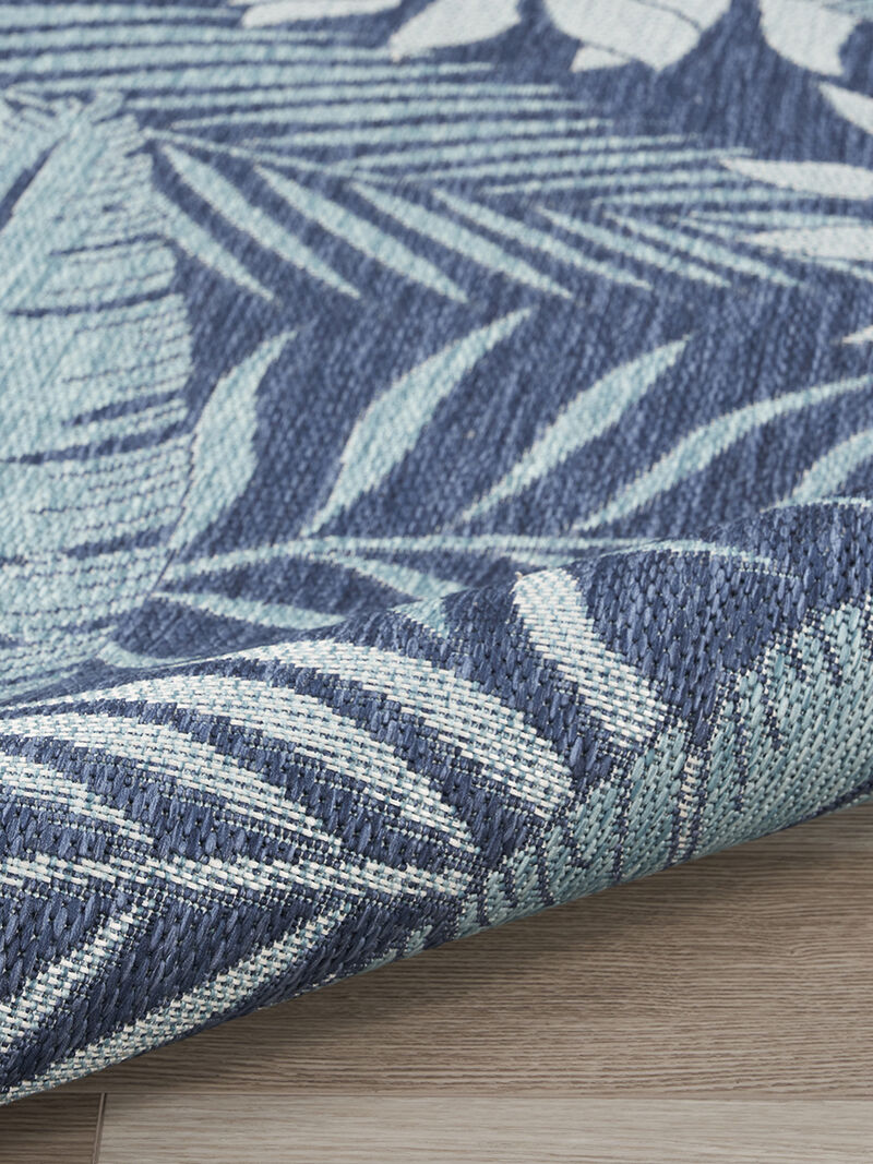 Garden Oasis GOA02 Navy 2' x 6' Rug