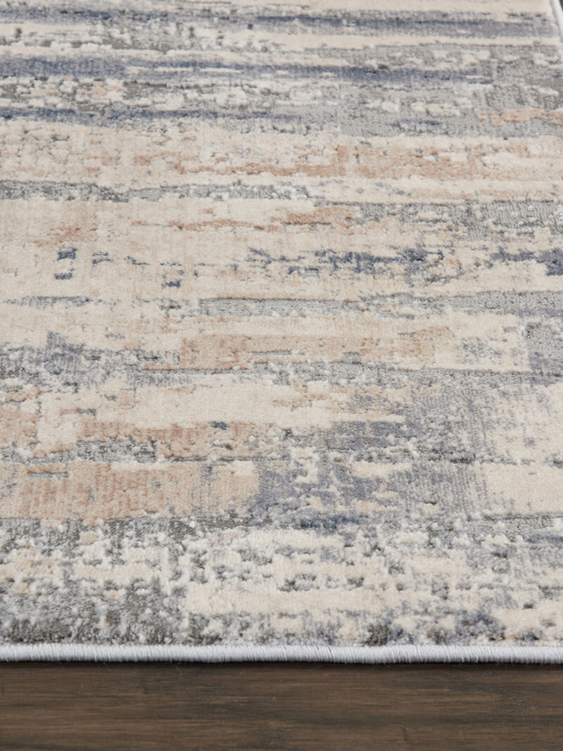 Rustic Textures RUS04 Beige/Gray 5'3" x 7'3" Rug
