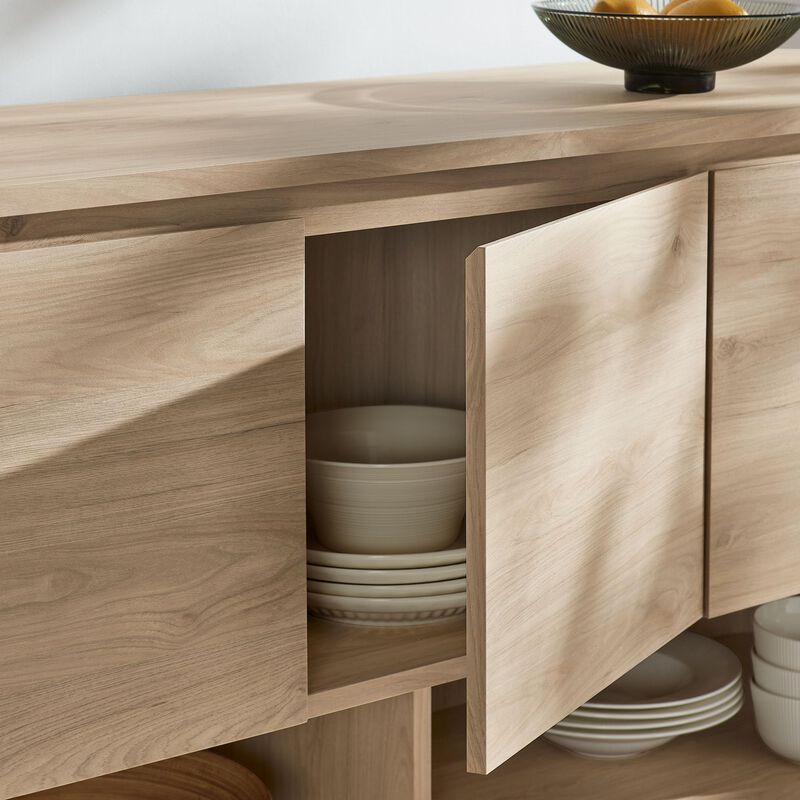 Duval 62" Curved Sideboard image number 5