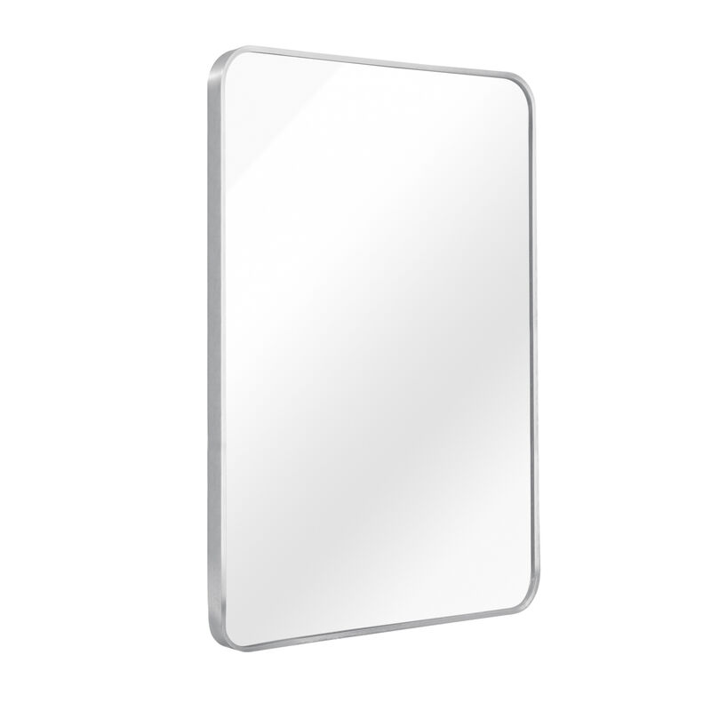 ELEMENT ACE 22x30 Inch Metal Framed Rectangular Wall Mirror with Shatterproof Design image number 6