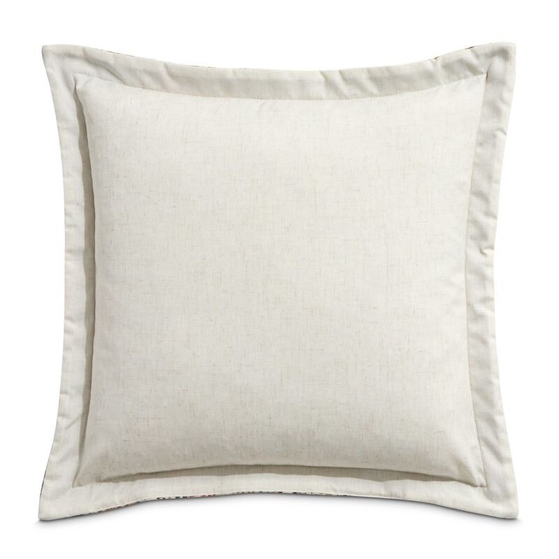 Michael Amini Sundance Wiley 21 Square Throw Pillow, Set of 2 - Gray/Spice