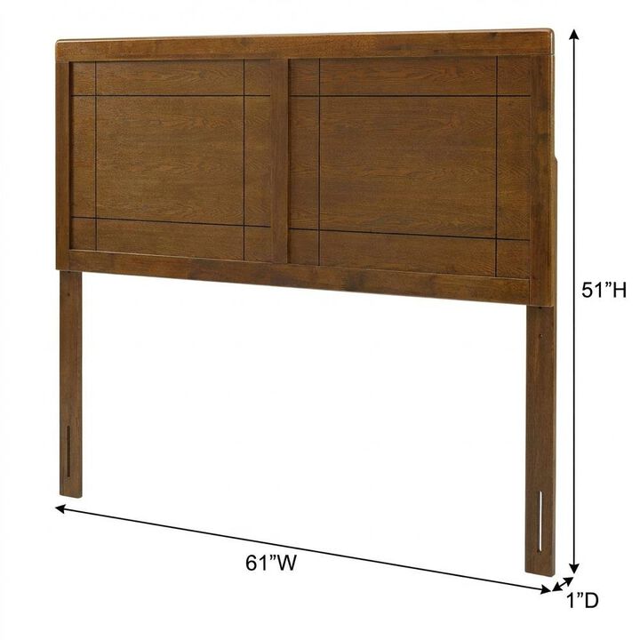 Wood Queen Headboard, Classic Design, Durable Construction for Bedroom Style