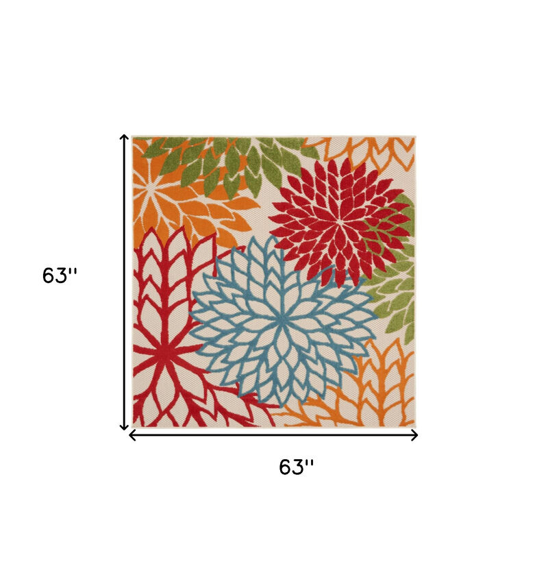 HomeRoots Indoor Outdoor Area Rug image number 6