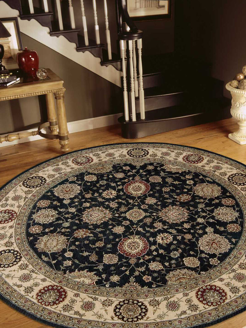 Nourison 2000 2204 Midnight 6' x Round Rug image number 3