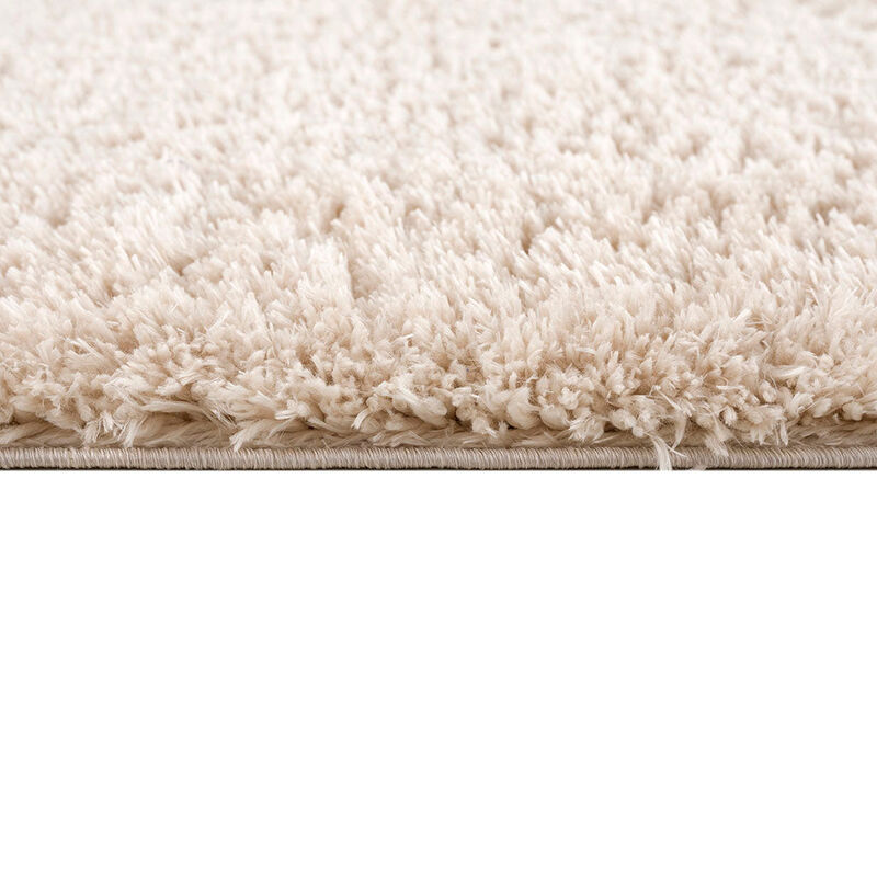 71x47 inch Gray Super Soft Polyester Shag Area Rug