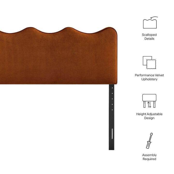 Modway Athena Stain-Resistant Performance Velvet Full Size Headboard