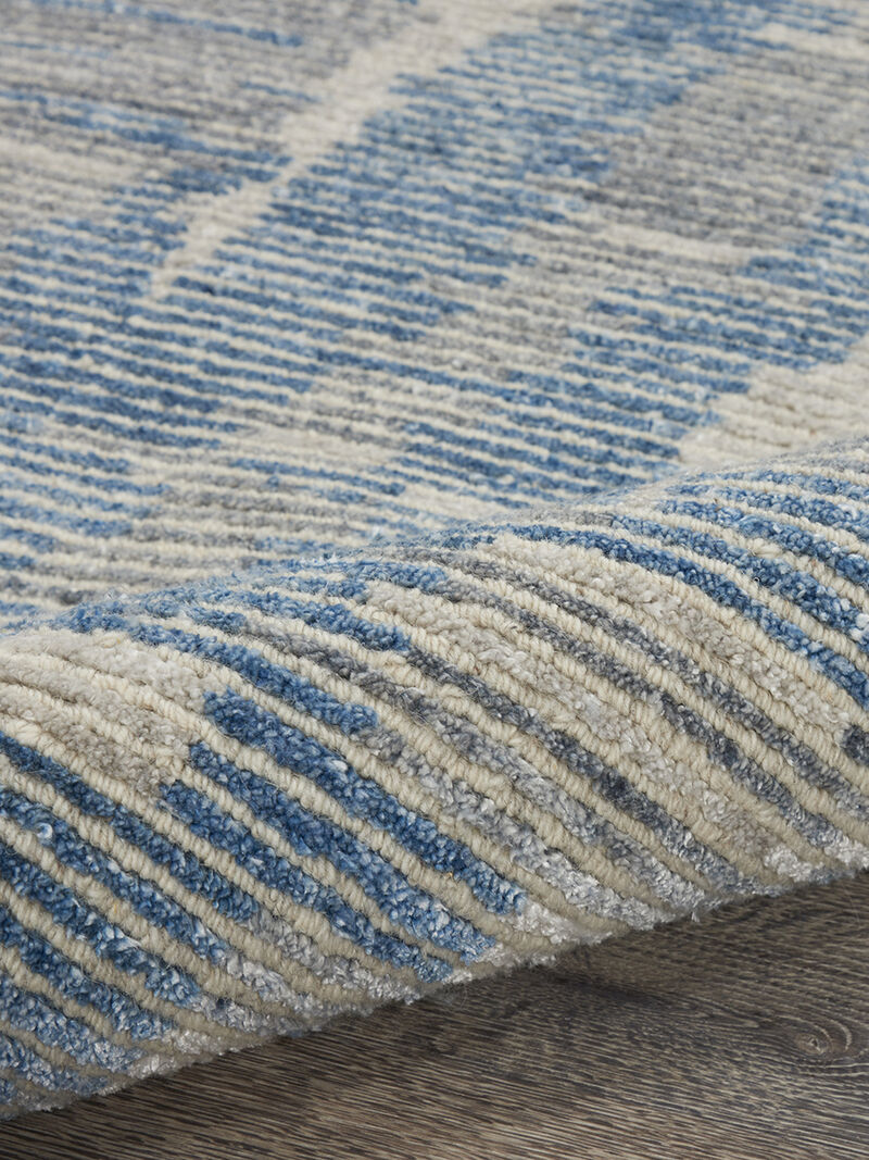 Ellora ELL01 Blue 5'6" x 7'5" Rug image number 4