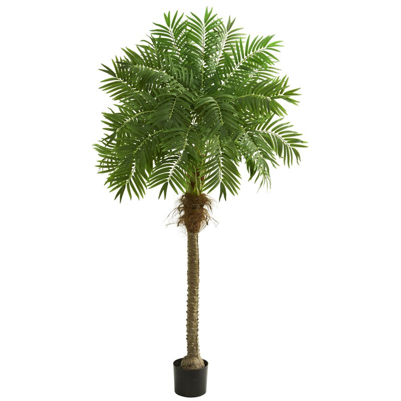 Hivvago 80 Inches Robellini Palm Artificial Tree
