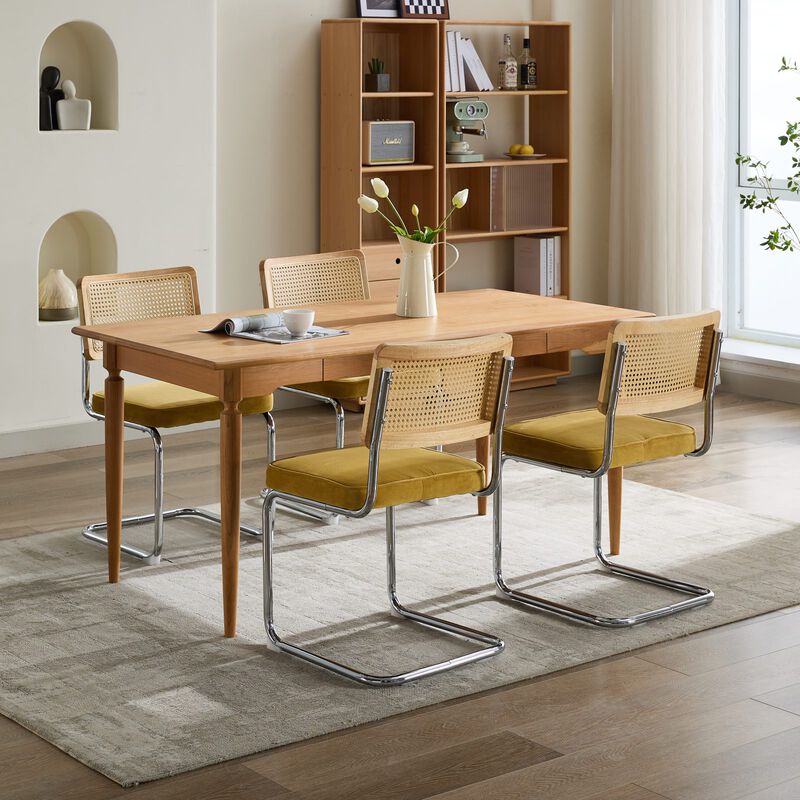 Set of 2 Mid-Century Modern Dining Chairs Stylish and Timeless Seating for Your Dining Room