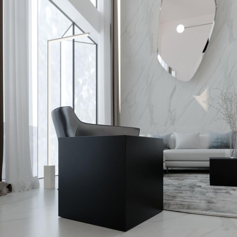 Tyler Side Table Large Black