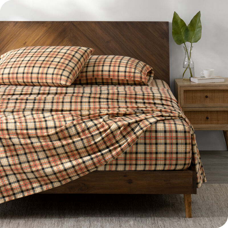 Soft & Cozy 100% Cotton Flannel Printed Pattern Sheet Set image number 3