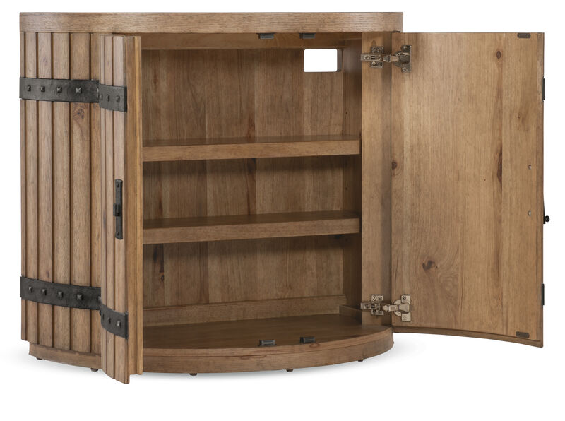 Vineyard Row Demilune Nightstand