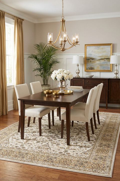 Maharaja 1J Ivory 3'3" x 5' Rug