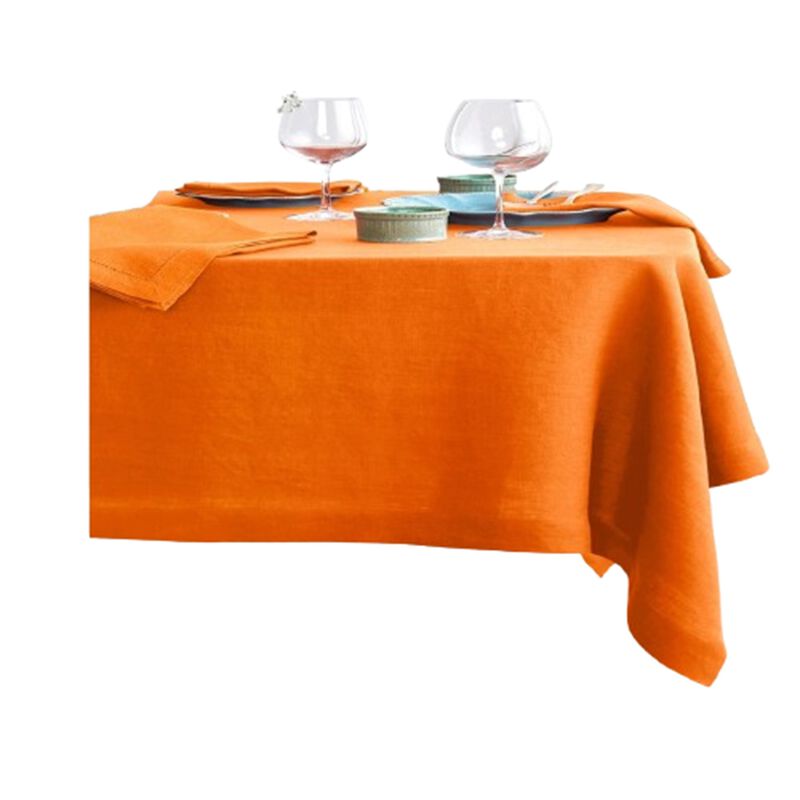Solino Home Sonoma 100% Linen Tablecloth &ndash; Handcrafted, Machine Washable, Perfect for Holiday and Everyday Dining