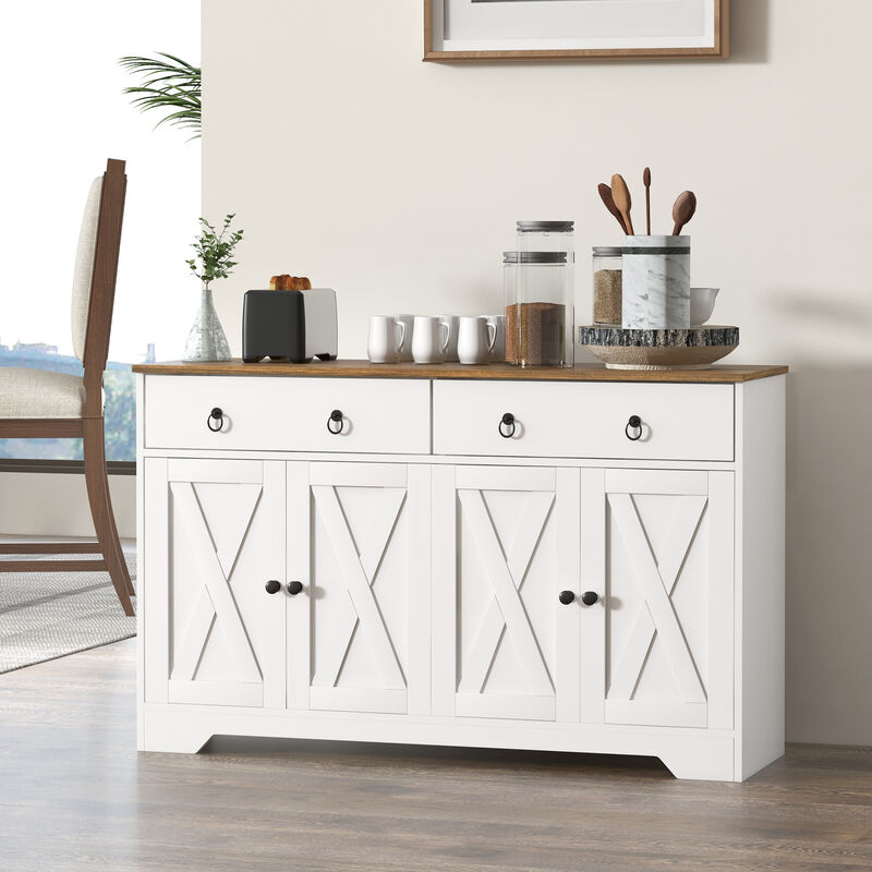 Wooden Kitchen Sideboard &ndash; Multi-Purpose Buffet for Kitchen & Dining image number 2