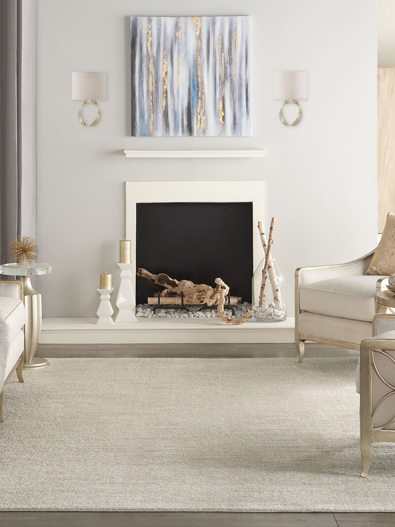 Nourison Essentials NRE01 Ivory/Beige 7' x Square Rug image number 9