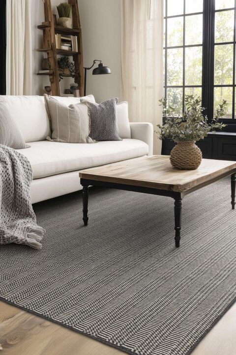 Collinsworth Charcoal 10' x 14' Rug