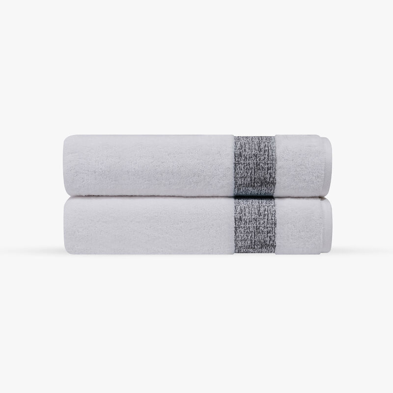 Pera 2 pcs Turkish Bath Towels Set