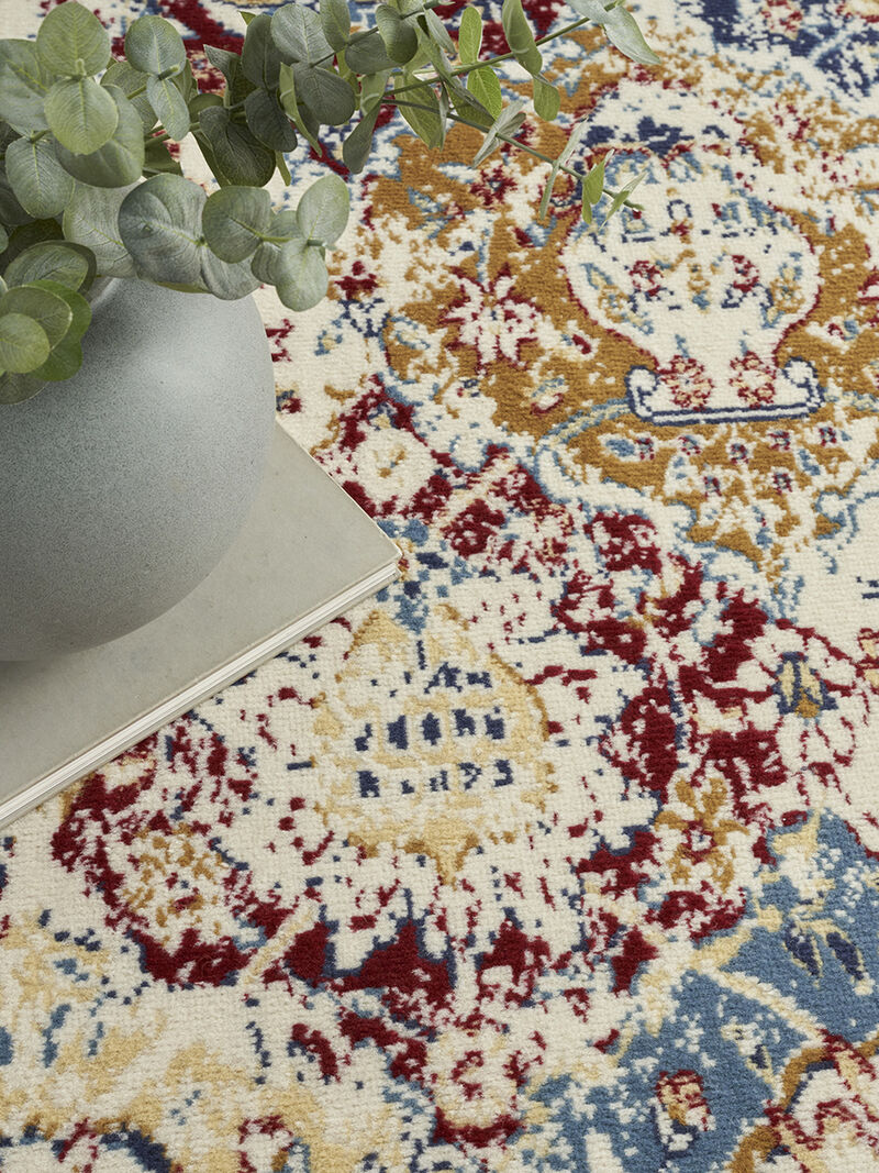 Grafix GRF31 Turquoise/Multicolor 7' x 10' Rug image number 10