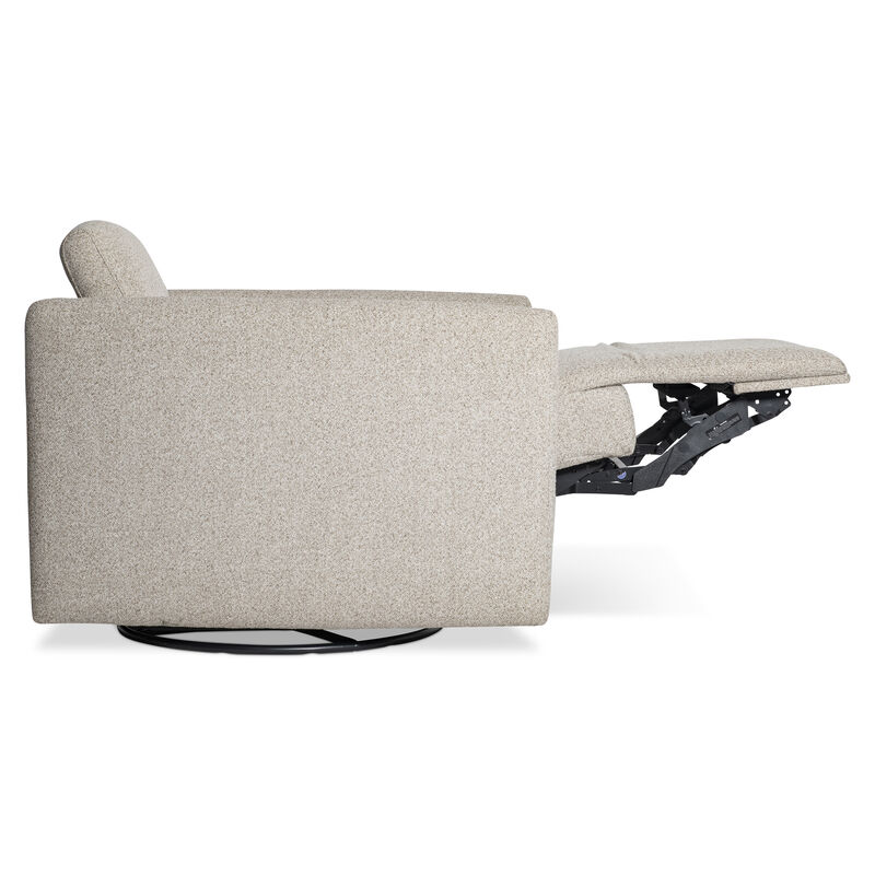 Livvy Fabric Power Motion Swivel Chair image number 4