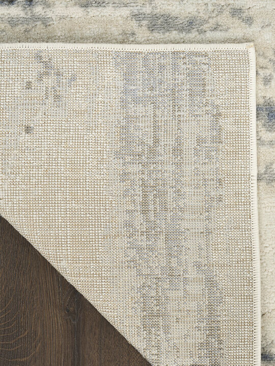 Serenity Home SRH12 Turquoise/Multicolor 3'11" x 5'11" Rug