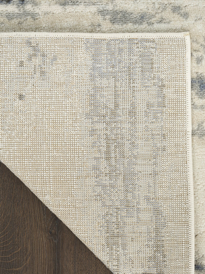 Serenity Home SRH12 Turquoise/Multicolor 3'11" x 5'11" Rug