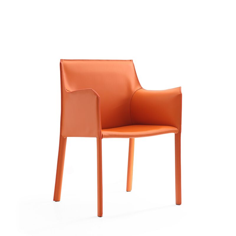 Paris Orange Dining Chairs (Set of 8)