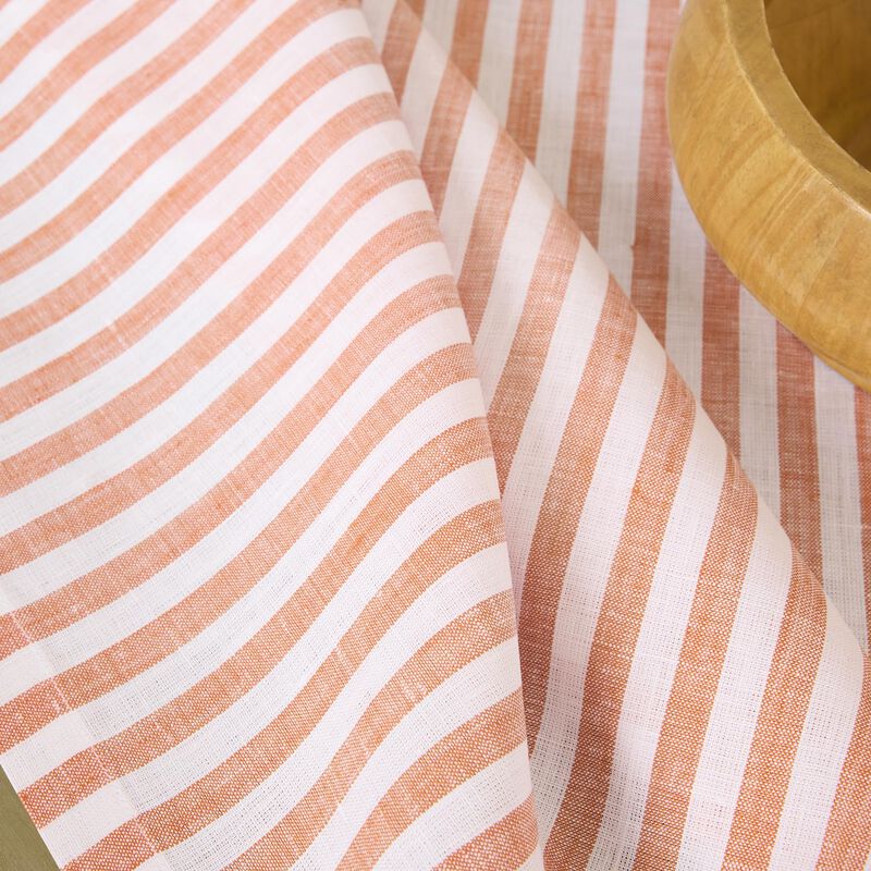 Linen Dinner Napkins - Amalfi Stripe image number 7