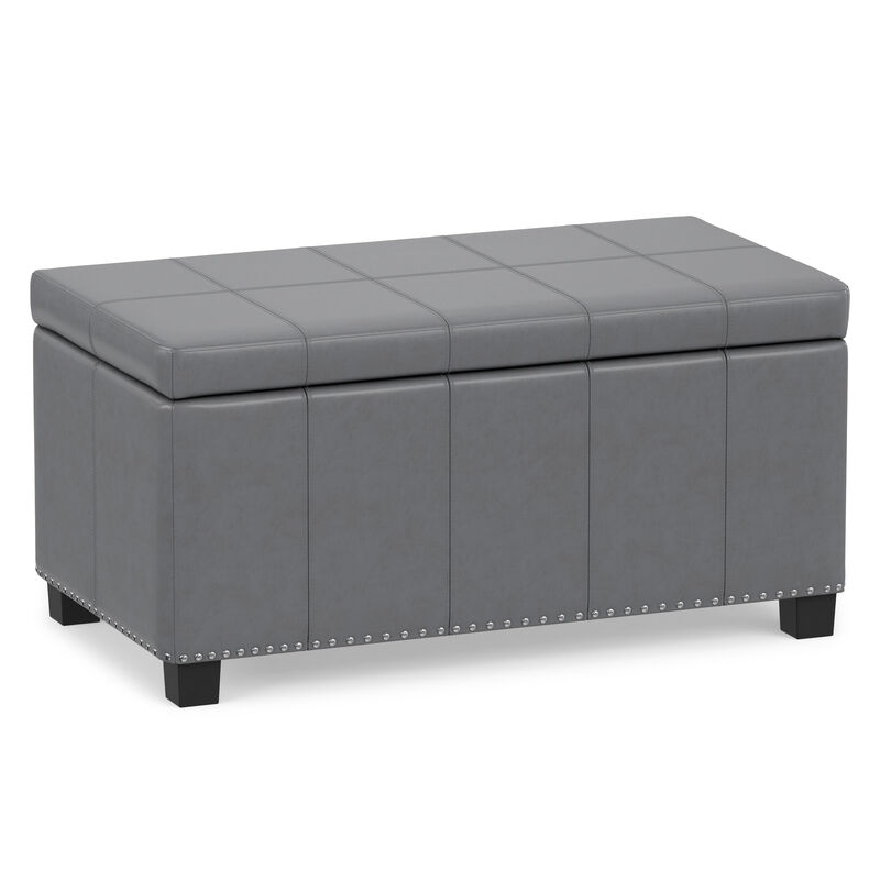 Amelia Storage Ottoman Bench image number 0