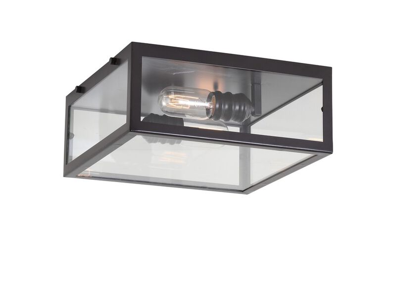 Grayson Metal/Glass LED Flush Mount