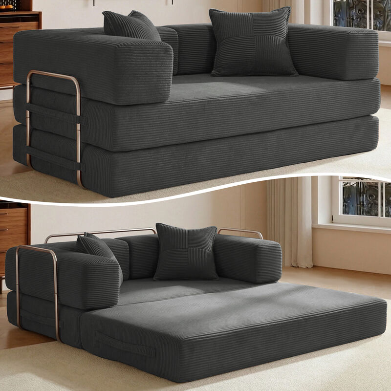 5-in-1 Convertible Sleeper Sofa Bed image number 8