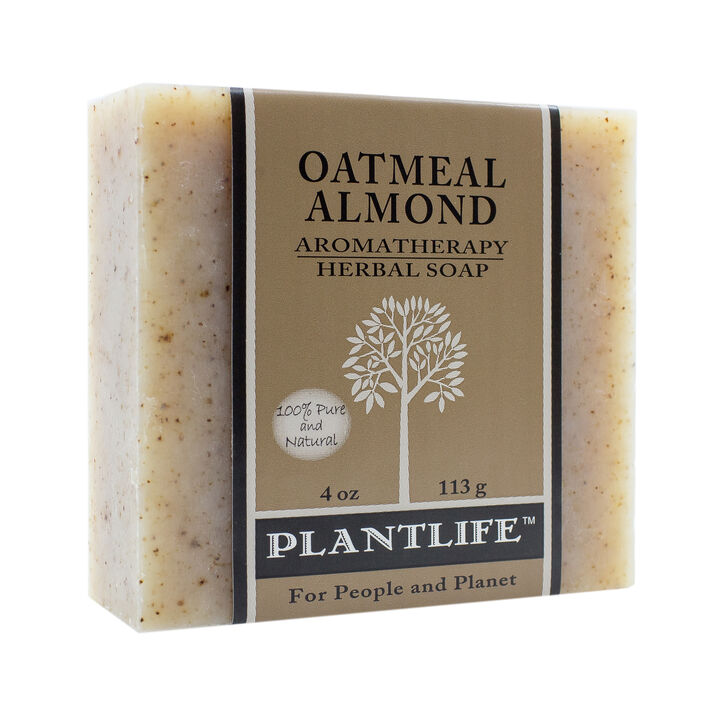 Plantlife Bar Soap - Oatmeal Almond 6 Pack
