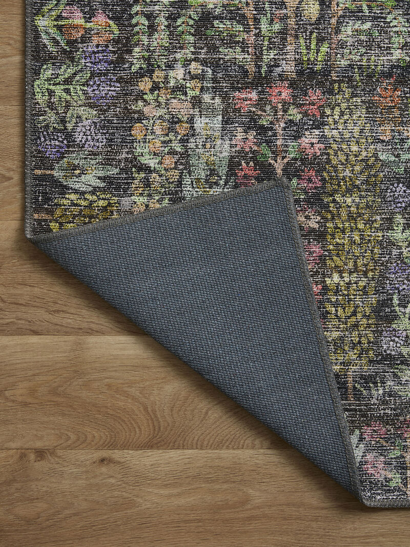 Maison MAO07 Charcoal 7'6" x 9'6" Rug by Rifle Paper Co. x Loloi