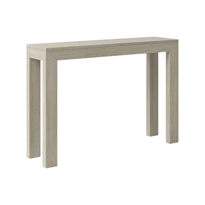 Solid Wood Modern Console Table – Sleek Sofa Table for Entryway or Living Room