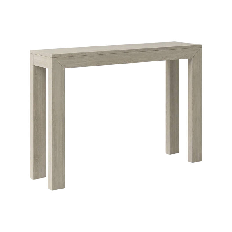 Solid Wood Modern Console Table – Sleek Sofa Table for Entryway or Living Room